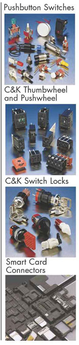 Elproma CK Toggle, Rotary, Slide, Key and Tactile Rocker, Thupwheel and Pushwheel Switch Lock en Dipswitches